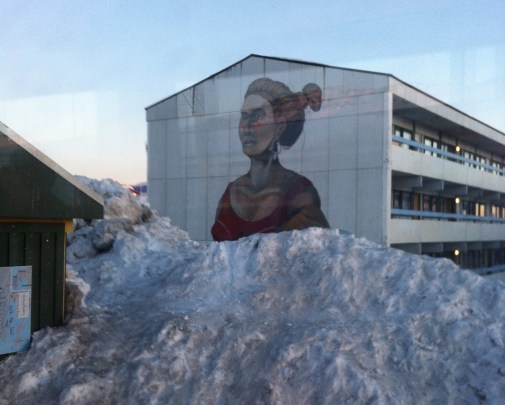 nuuk snowbank